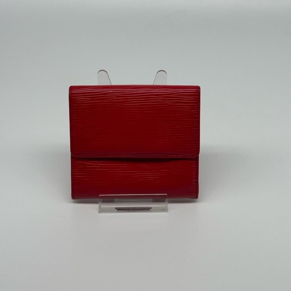 Louis Vuitton Red Epi Wallet - Picture 3 of 5